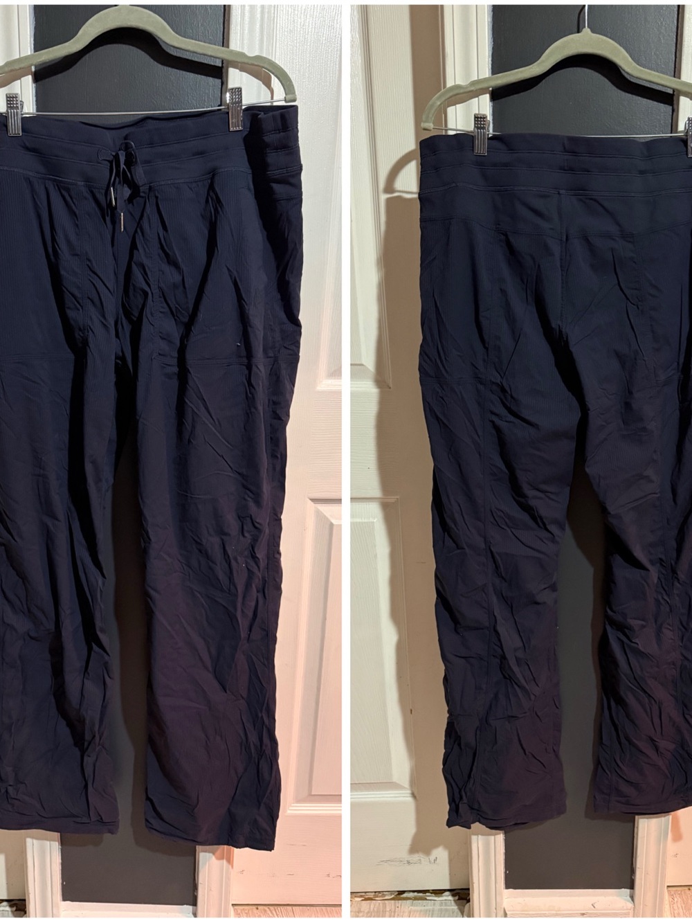 Lululemon Long length Navy Dance Studio Pants